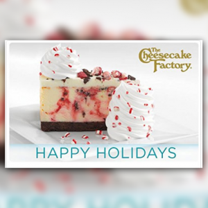 Win a $100 Cheesecake Factory Gift Card!