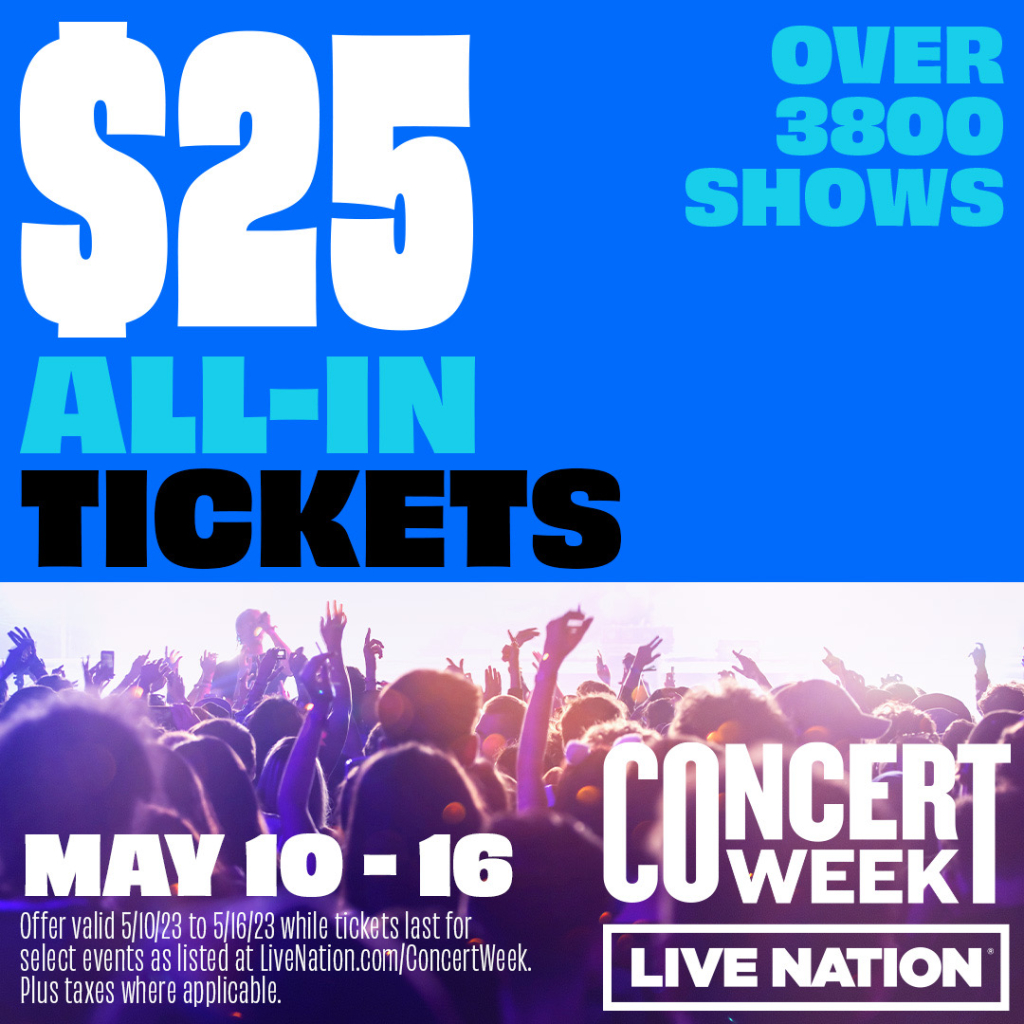 What You Need To Know About Live Nation’s ‘25 AllIn Concert Week